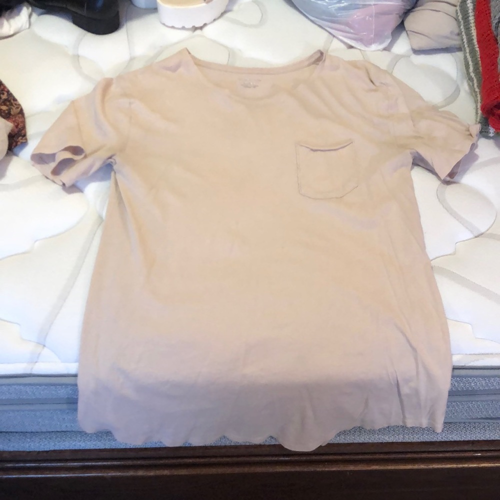 Swoop neck tshirt